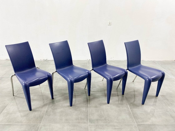 Image 1 of Sedia vintage Louis XX di Philippe Starck per Vitra, anni '90, set di 4