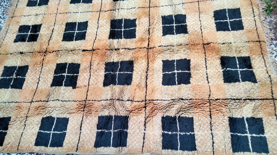 Image 1 of Handgeknoopt Berber tapijt wol 197x135cm