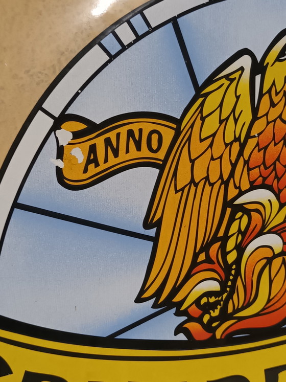 Panneau publicitaire émaillé Grimbergen – Décorations murales, Metal (photo 4 of 6)