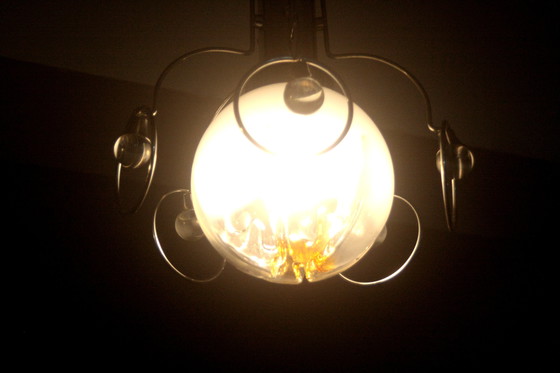 Image 1 of Vintage kroonluchter uit de jaren 70, Italië