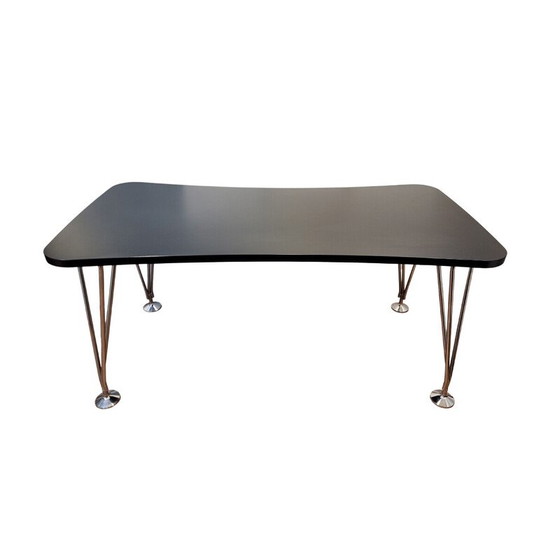 Image 1 of Vintage dinning table by Piet Hein for Fritz Hansen, Denmark 1960s