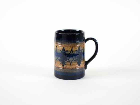 Image 1 of Chope à bière en céramique, design danois, années 1970, fabriquée au Danemark