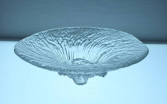 Image 1 of Finnische Avanti-Schale aus Kunstglas von Tapio Wirkkala für Iittala, 1979