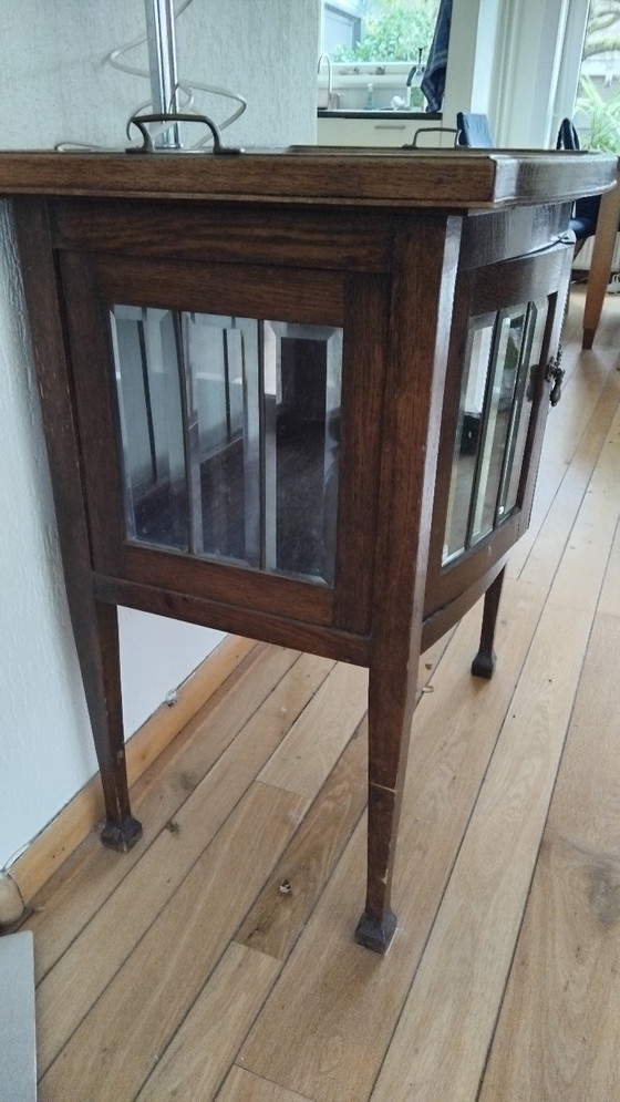 Image 1 of Antique tea cabinet