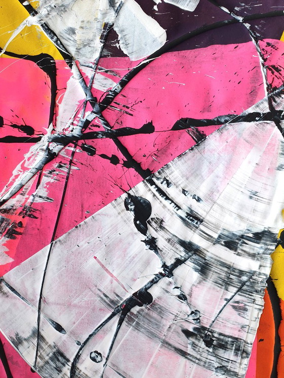 Jürgen Angeler - Die rosa Flamme - XXL – Gemälde & Zeichnungen, Canvas, Abstract (photo 19 of 35)