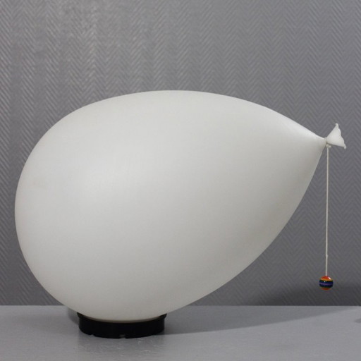 Lampada da soffitto o da parete Ballon di grandi dimensioni, disegnata da Yves Christin Bilumen, anni '80