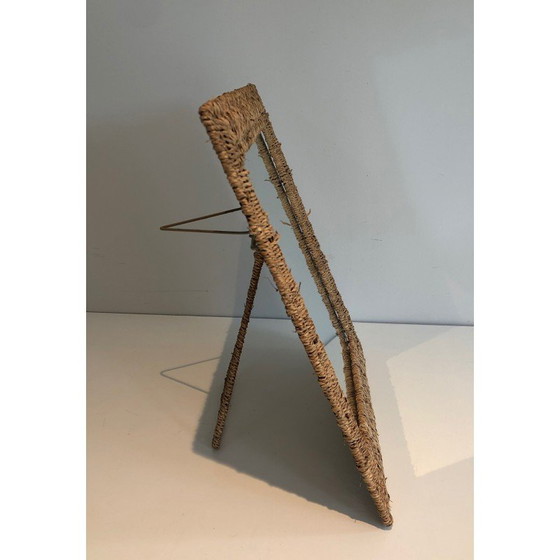 Image 1 of Vintage rope wall mirror, 1970