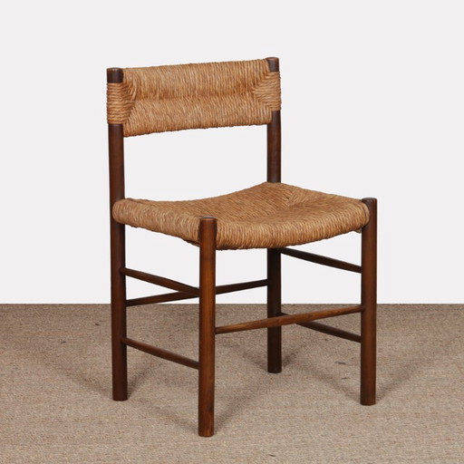 Chaise Modèle Dordogne, Édition Sentou, 1950 – eetkamerstoelen, Wood