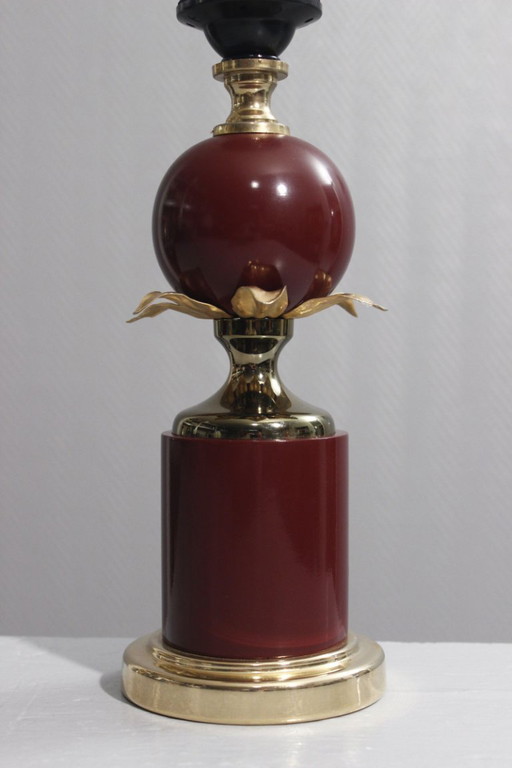 Maison Le Dauphin vintage "TUAL" lamp, Maison Charles style, France, 1970s