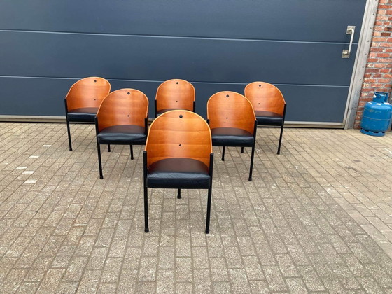 Image 1 of 6x Aleph Driade Costes Stühle Philippe Starck in Top Zustand!!!