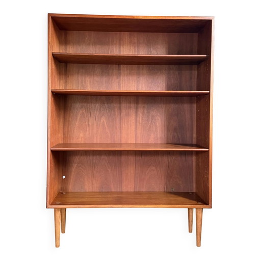 Libreria vintage scandinava in teak di Borge Mogensen – boekenkasten, Scandinavian