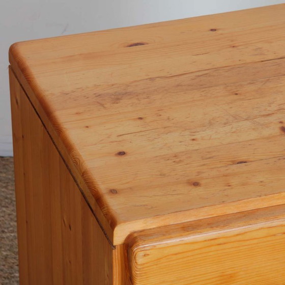 Image 1 of Pine storage unit, selected by Charlotte Perriand for Les Arcs, 1960