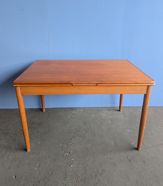 Image 1 of Midcentury teak extendable table