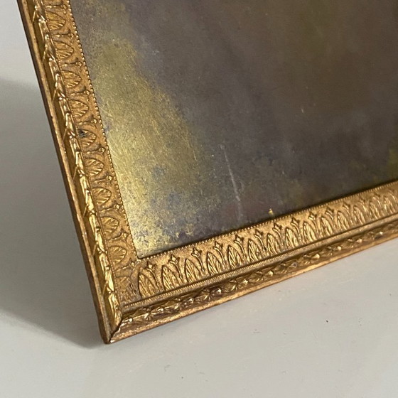 Image 1 of Cornice portafoto in bronzo in stile Luigi XVI del XIX secolo