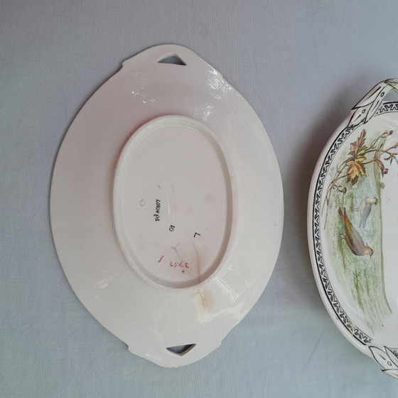 Antique Victorian Sauce Boat Set (4 Pieces). Brown-Westhead, Moore&Co. – Crockery, Ceramic (photo 6 of 13)