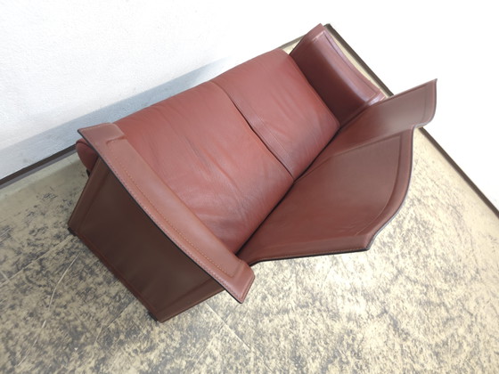 Matteo Grassi Korium two-seater designer sofa, leather sofa, couch – 2 seaters (photo 10 of 15)