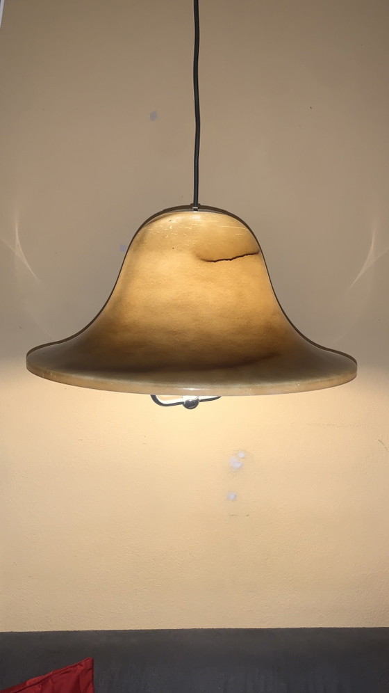 Lampada a sospensione vintage Dijkstra Space Age in vetro acrilico – Dijkstra Lampen, Lampade a sospensione (photo 5 of 15)