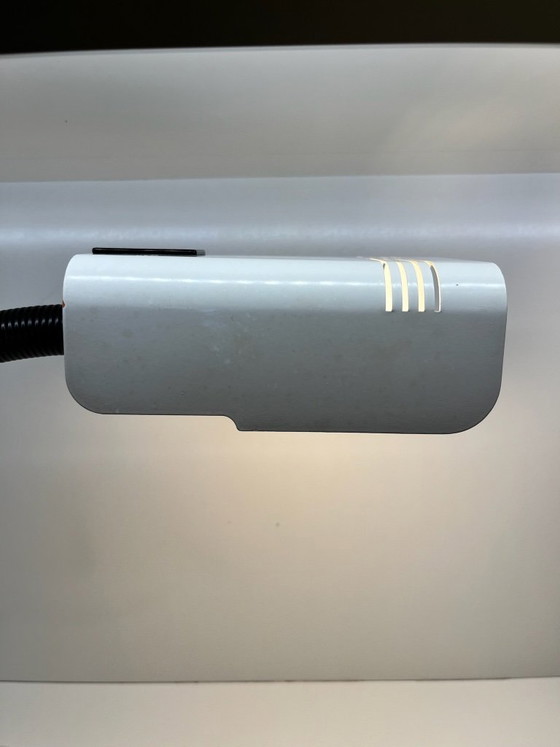 Table lamps Sankey Gino Sarfatti for Targetti Sankey Florence 1970 White Brass Black Plastic, Metal, Modern (photo 7 of 11)