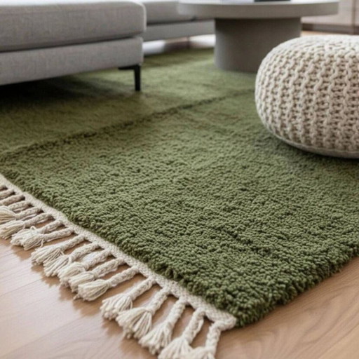 Ensemble de tapis marocains faits main – Salon et couloir : 2 tapis de 1 m/2 m + 1 tapis de 2 m/3 m (photo 2 of 6)