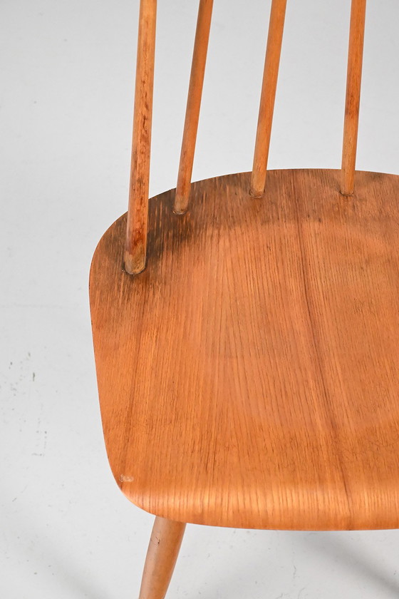 Image 1 of Set van 6 spijlenstoelen