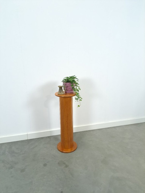 Image 1 of Teak pillar, plant stand, column