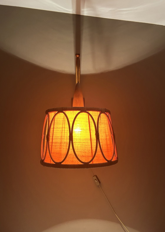 Image 1 of Grote Vintage Deense Wandlamp