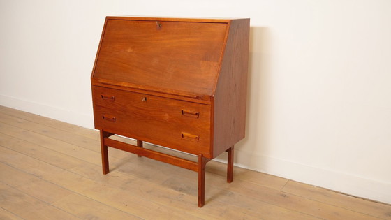 Image 1 of Vintage secretaire | Arne Wahl Iversen | Teak | 95 cm