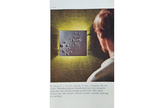 Image 1 of Juego de 2 apliques “sterrenregen” de E.J. Jelles para Raak Amsterdam, Países Bajos de los años 60.