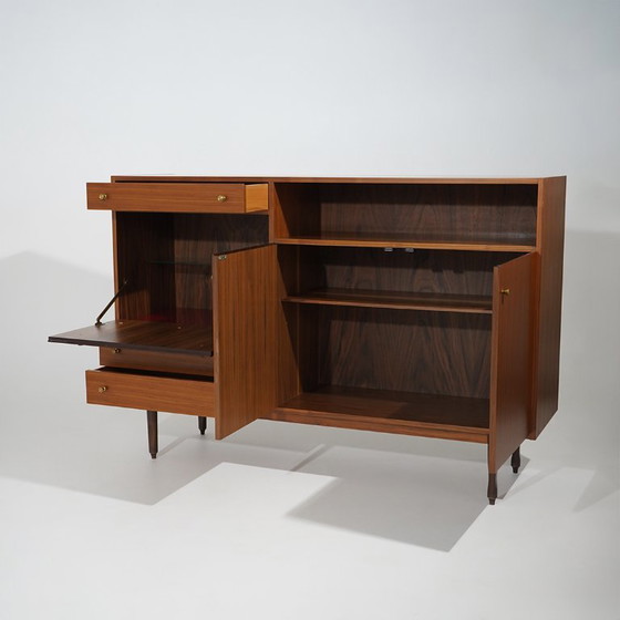 Wooden Sideboard With Integrated Bar, 1960s (photo 8 of 15)