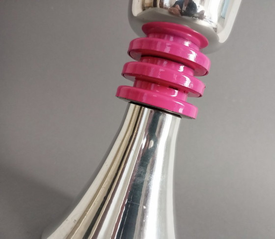 Image 1 of Coppia di vasi di design brutalista/futuristico della Hungarian Industrial Arts Company, anni '70 (Tamás Borsfay?).