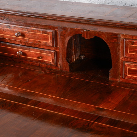 Early 19th Century Secretaire with Hidden Compartments – Desk, Wood, Klassiek (photo 12 of 26)