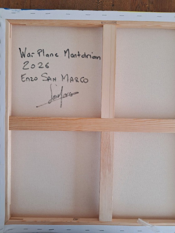 Image 1 of Enzo SAN MARCO - War Plane Mondrian