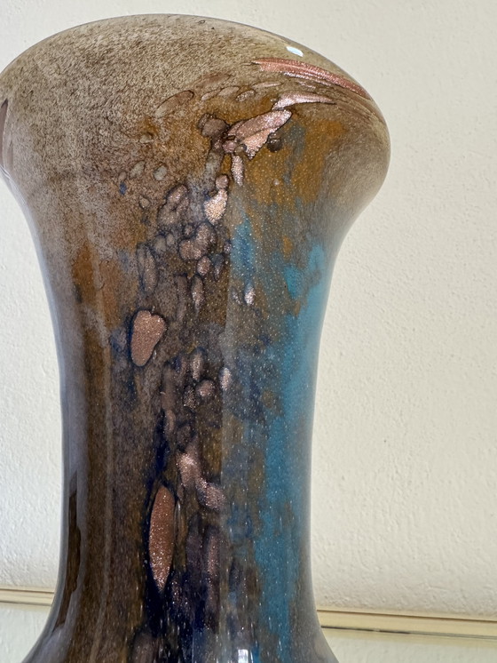 Image 1 of Jarrón de cristal de Murano de los años 80