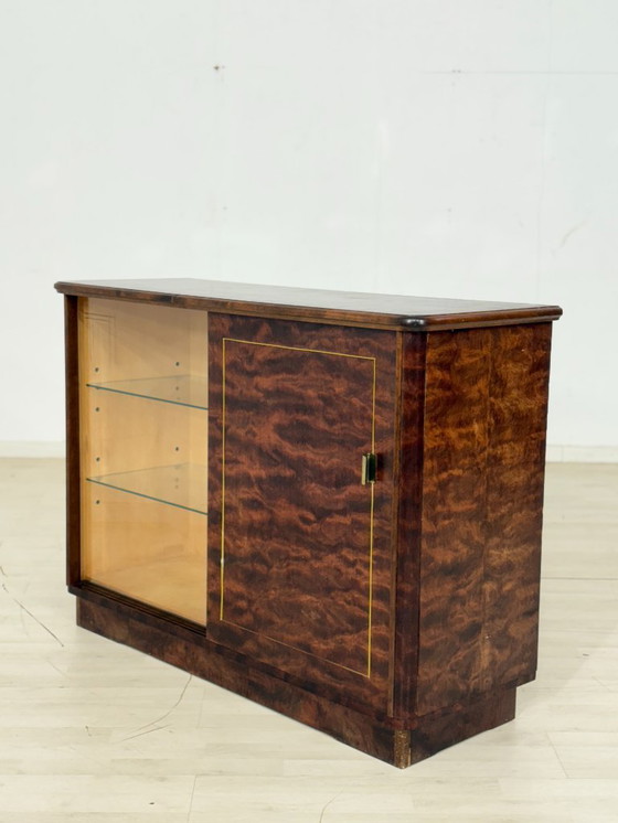 Image 1 of Magnifique meuble bar Art Déco / buffet / bar à domicile / armoire / meuble bar vintage