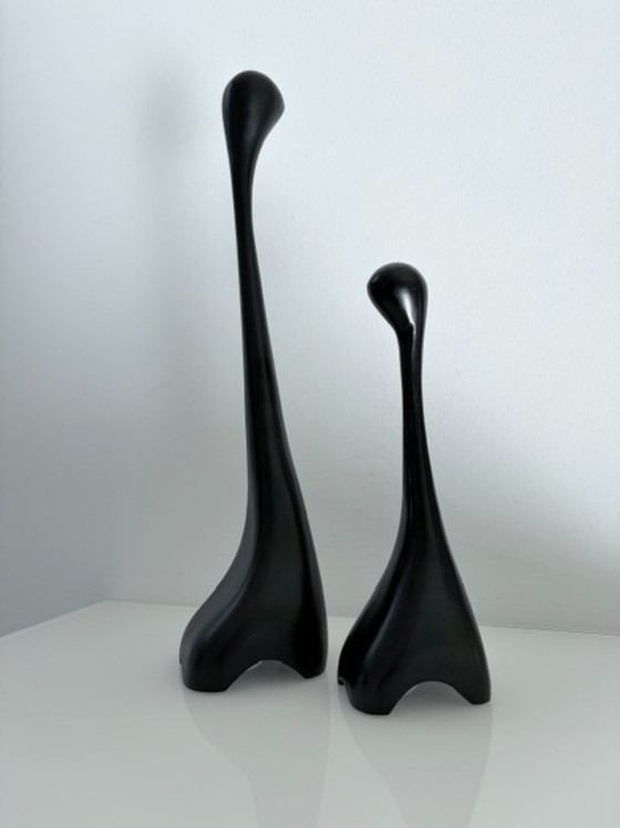 Set di Sculture Giraffa Vintage IKEA Louise Hederström – Wood (photo 8 of 19)