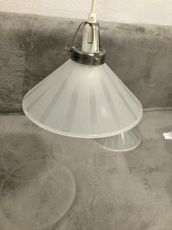 Ikea 90er Have Pendelleuchte Set Typ T0404 – Pendelleuchten, Glas, Metall (photo 3 of 5)