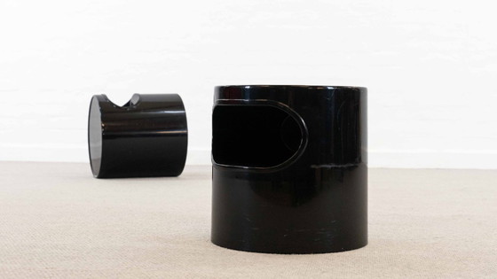 Image 1 of SET (2) "BOY" TAFELS DOOR EMMA GISMONDI-SCHWEINBERGER VOOR METRA