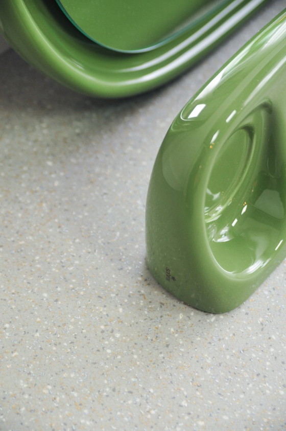 Grüner Keramik Spiegel Sphinx – Ceramic, Glass (photo 2 of 7)