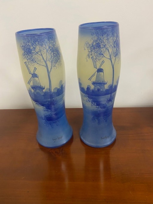 2 vases Art Déco Scailmont