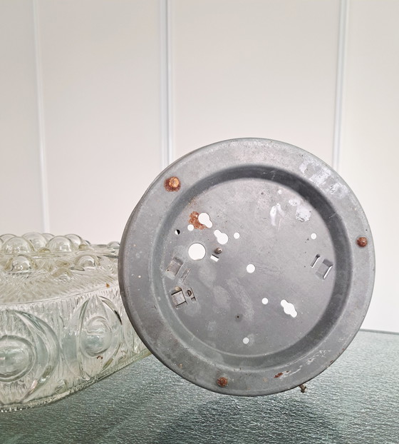 Image 1 of Personal de montaje empotrado de vidrio con burbujas de hielo