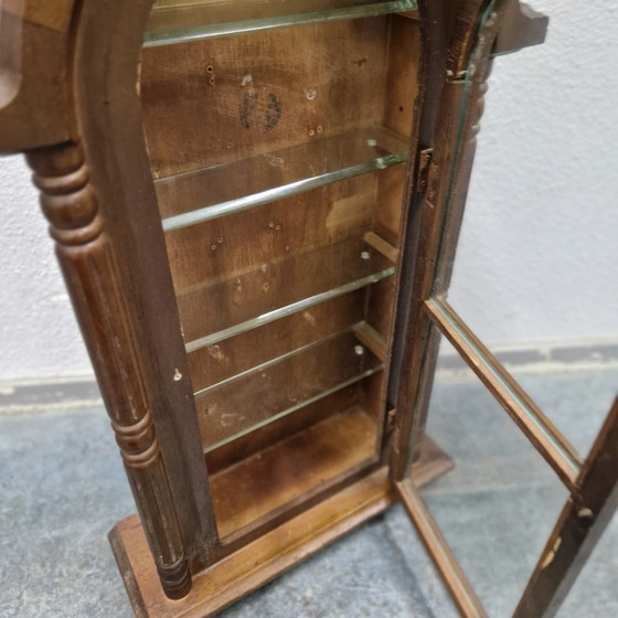 Vetrina a Parete Sospesa Antica – Vetrine, Glass, Wood (photo 9 of 15)