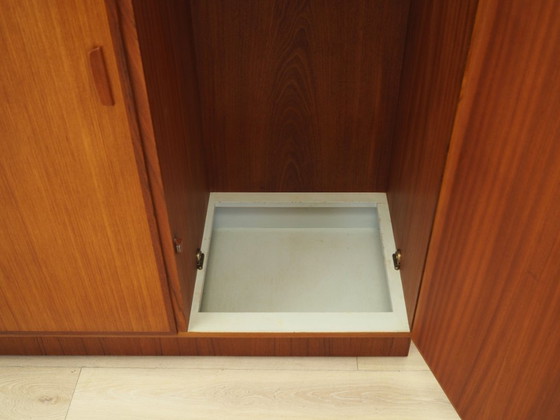 Image 1 of Armoire en teck, design danois, années 1970, fabricant : Omann Jun