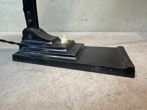 Image 1 of Lampada da notaio originale Erpe - Modello 52 - Bachelite e ghisa