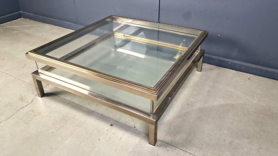 Image 1 of Vintage Sliding Top Coffee , 1970s