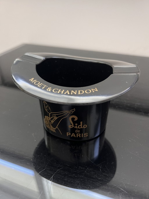 Moët eat Chandon cooler and ashtray