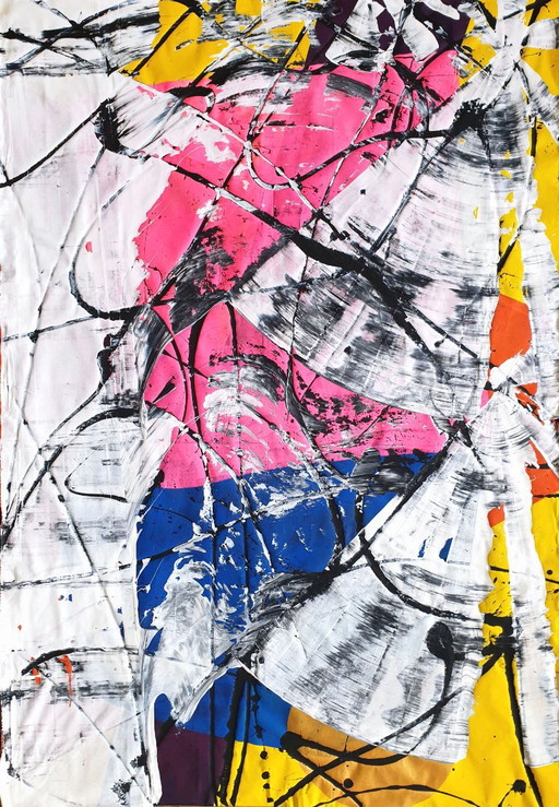 La bailarina rosa - XXL – schilderijen tekeningen, Canvas (photo 2 of 23)
