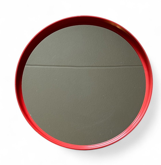 Image 1 of SCHÖNINGER art deco vintage Jaren 70 wand spiegel Hollywood regency stijl