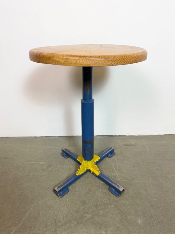Image 1 of Industrial Workshop Stool, 1960s