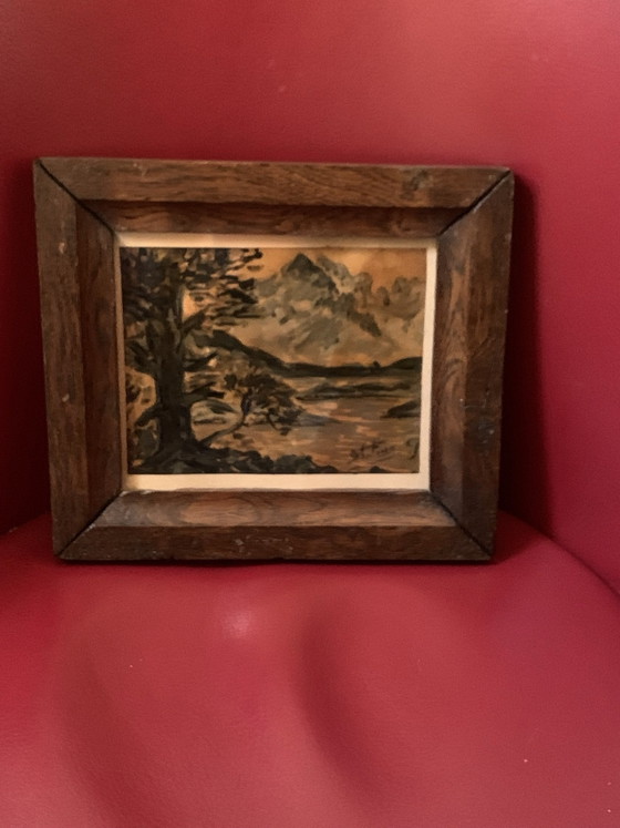 Curiosity: Early work by Provençal painter Georges Autran 1941-2025 – Paintings & Drawings, Paper, Wood (photo 7 of 15)
