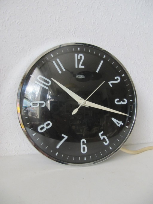 Vintage Wall Clock Metamec 70s